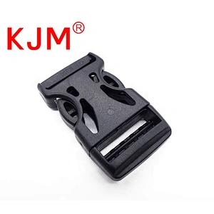 High quality adjuster buckles black custom POM plastic cam buckle for camera straps
