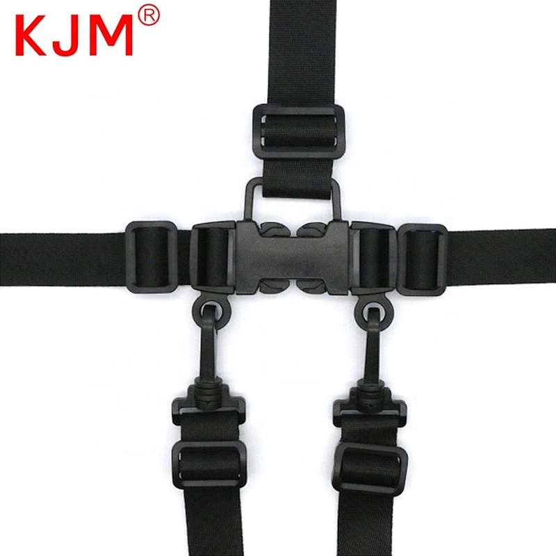 KJM Customized 5 Way Safety Belt with Buckle for Baby Pram Stroller