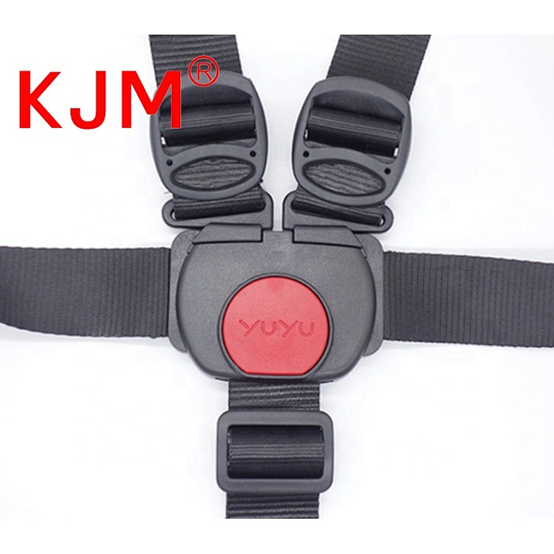 OEM ODM Accept Baby Stroller Child High Chair 25mm 5 Way Plastic Center Release Kids Belt Buckles