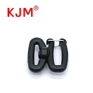 Customized 8 Shape Plastic Swivel Snap Carabiner Hook for Outdoor Backpack