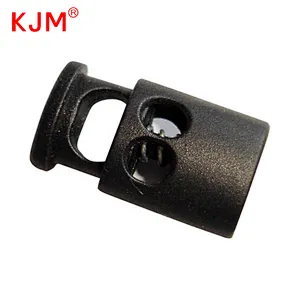 Fashion Plastic Cord Stopper Barrel Cord Lock