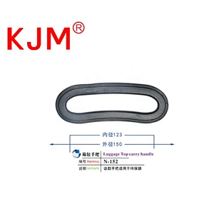 China Supply  POM Plastic Rubber Handle for Recycle Bag