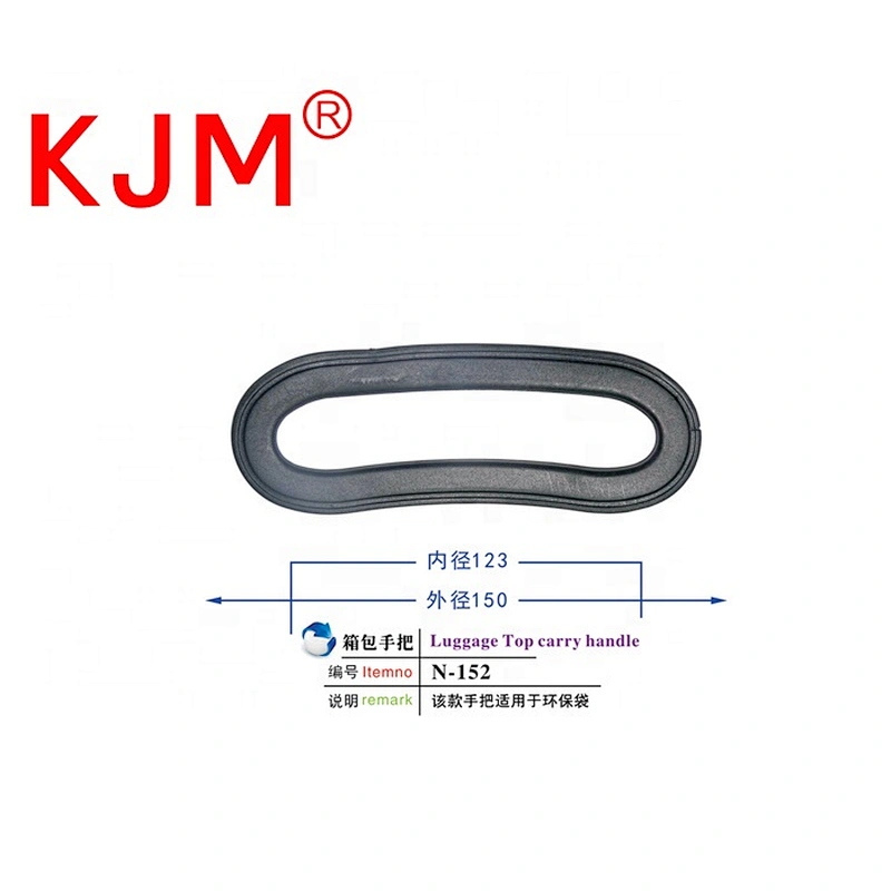 China Supply  POM Plastic Rubber Handle for Recycle Bag