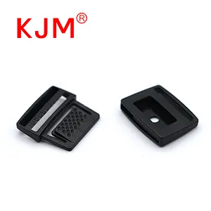 High Quality Light Black Plastic Quick Front Release Buckle for Luggage