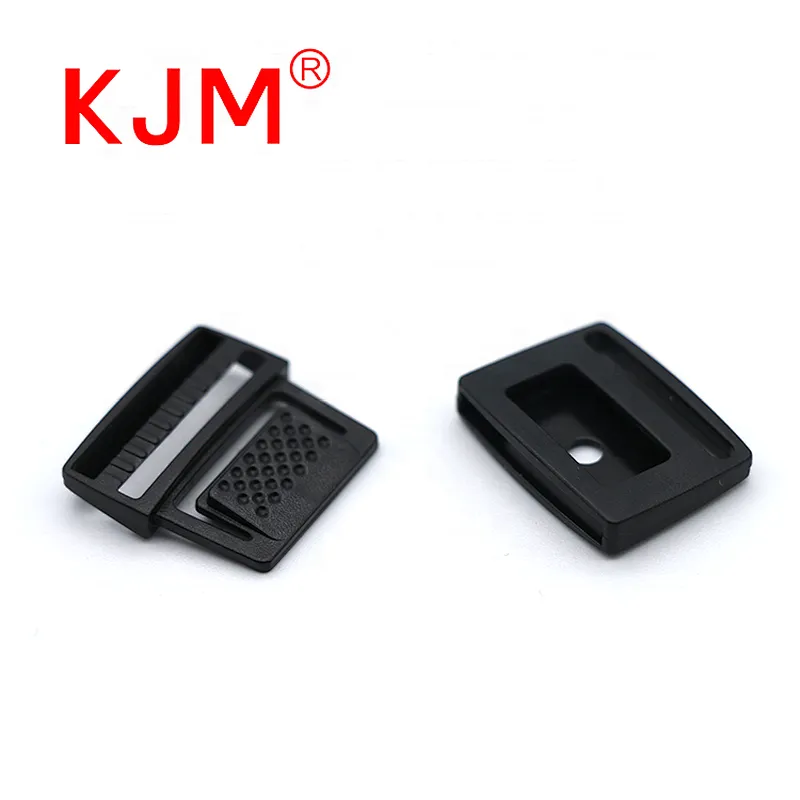High Quality Light Black Plastic Quick Front Release Buckle for Luggage