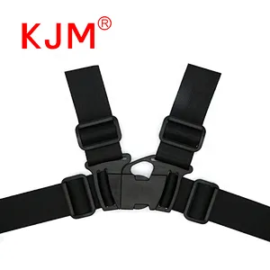 KJM Custom Baby Highchair 4 Point Harness Safety Strap Swing Seat Belt Webbing