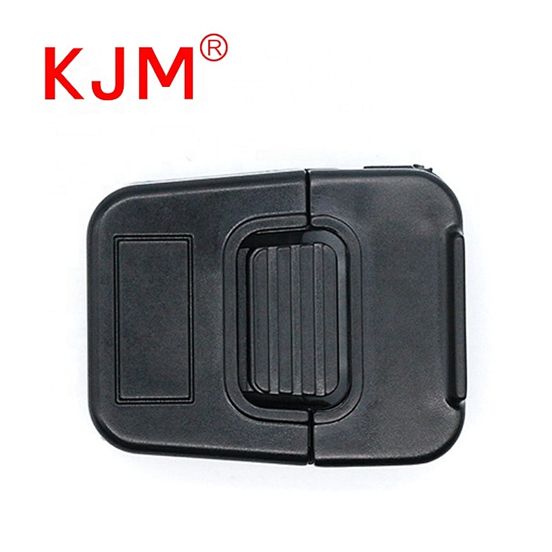 KJM OEM ODM Durable Plastic Front Release Insert Clip Twist Turn Lock Buckle for Briefcase File Package