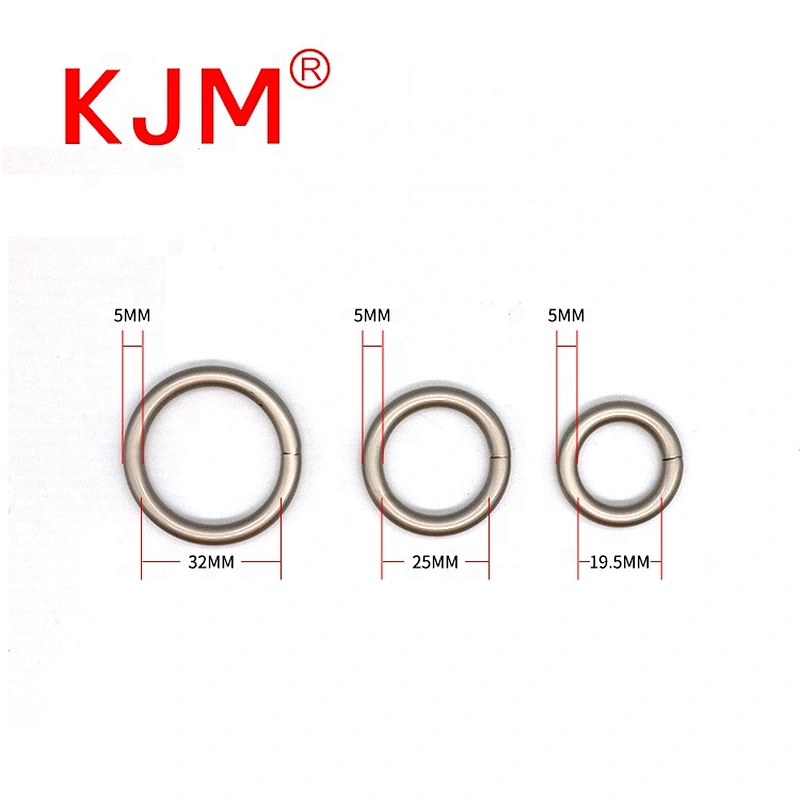 KJM Zinc Alloy Metal O Ring Belt Buckle for Pet Harness Backpack Garment