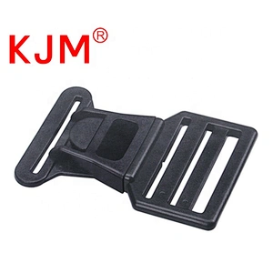 KJM 38mm Adjustable Plastic Front Release Press Buckle for Travel Bag Wetsuit Shorts