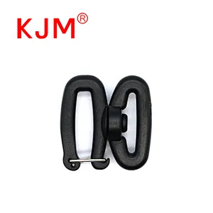 Customized 8 Shape Plastic Swivel Snap Carabiner Hook for Outdoor Backpack