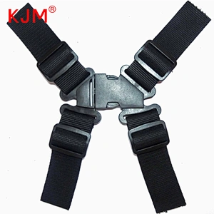 2 point safety 32mm slide buckle High Chair Pram Car polyester belts