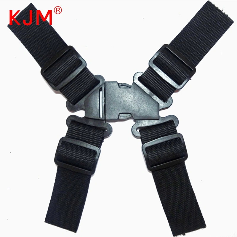 2 point safety 32mm slide buckle High Chair Pram Car polyester belts