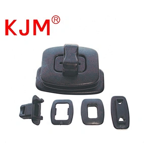 Wholesale customized superior plastic buckle twist turn lock for bag