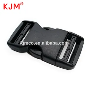 Dual adjustable plastic quick side release buckles for backpack