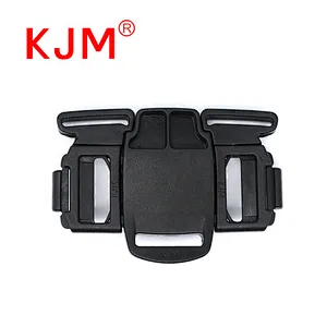 KJM  1Inch 5 Point Safety Center Release Plastic Buckle for Baby High Landscape Stroller