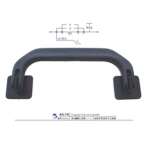 OEM ODM factory wholesale durable luggage handle plastic handles for boxes