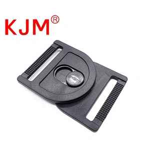 High Quality  POM Plastic Strap Belt Front Release Buckle Swing Head Swivel Buckle for Luggage