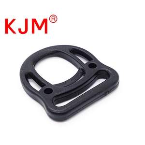 Fashion POM Plastic D Ring Buckle for Bags