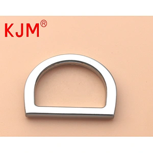 KJM 15mm 20mm 25mm  Zinc Alloy Metal Dog Collar D Ring Buckle