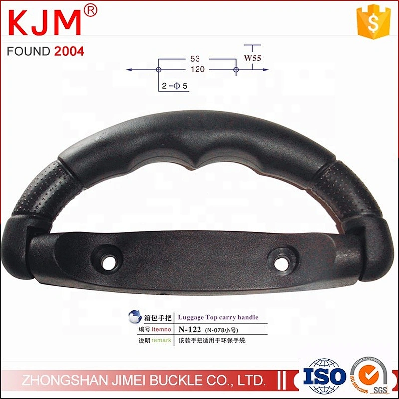 120mm small size plastic top carry handle for luggage N-122