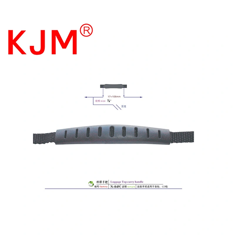 OEM Plastic Rubber Handle for Bags or Backpack