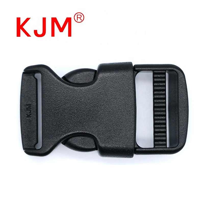 KJM Factory 25mm Adjustable Plastic Quick Side Release Clamp Buckle for Backpack