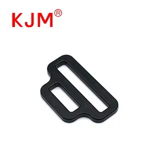 KJM Plastic Double Loop Adjuster Slide Strap Tri-glide Buckle for Backpack
