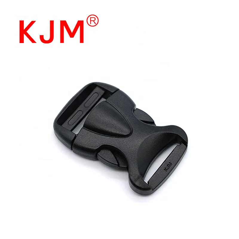 KJM 25mm 38mm Plastic Strap Fix Accessory  Side Release Plastic Buckle for School Bag