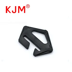 KJM  Eco-friendly Plastic Triangle Tri Glide Slide Buckle for Backpack Bag