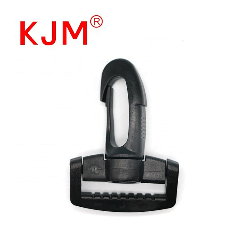 KJM China Factory Outdoor Hiking Backpack Military Gun Bag Accessories Plastic Swivel Tactical Snap Hook