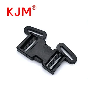 KJM Double Adjustable Quick Side Release Plastic 4 Way Buckle for Baby Stroller