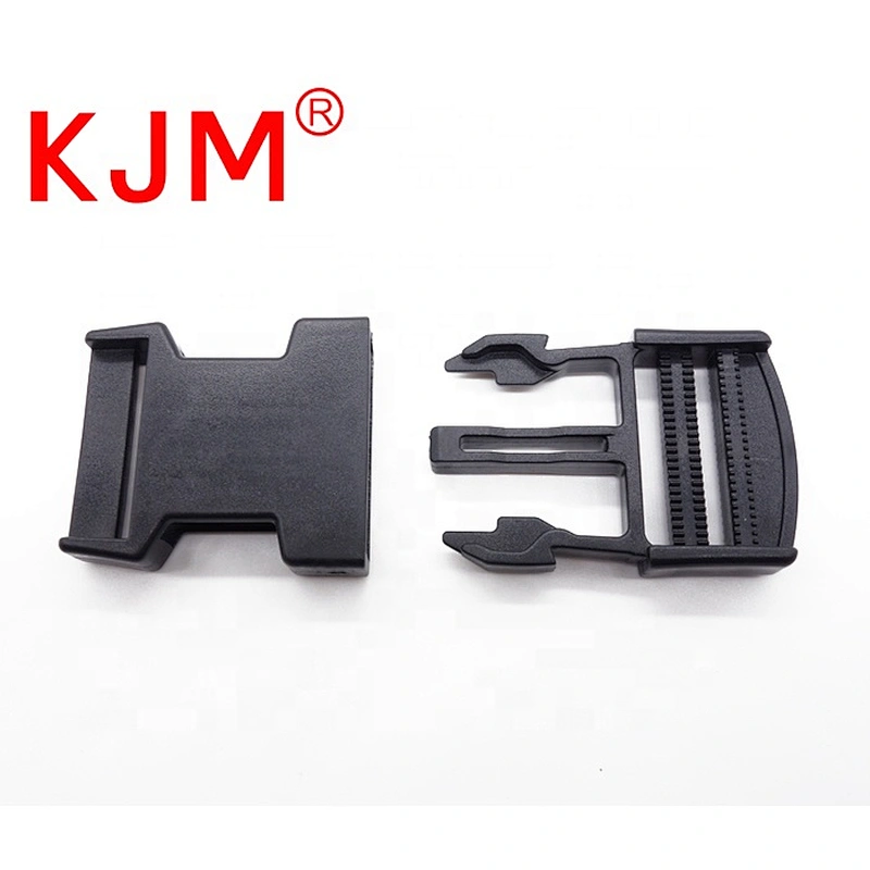 KJM Customized Logo 38mm Plastic Clasp Clip Backpack Buckle for Camera Bag Casual Computer Bag Buckle