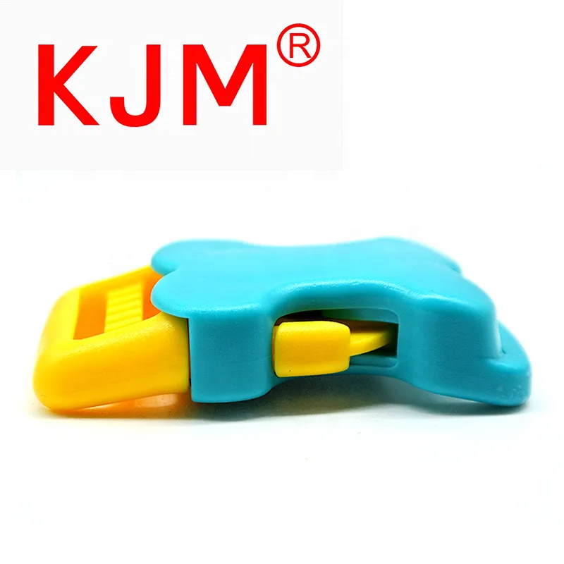 China Factory POM Curved Side Release Buckle for Dog Collar