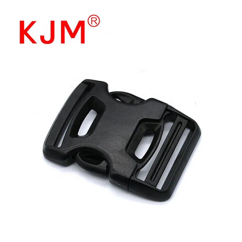 KJM 38mm Plastic Side Release Adjustable Strap Buckle for Military Tactical Cycling Climbing Backpack