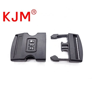 2 Inch Bag Accessories Plastic Code Buckle Lock Buckle Password for Luggage