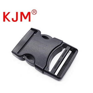 Backpack camera bag plastic side release belt buckle