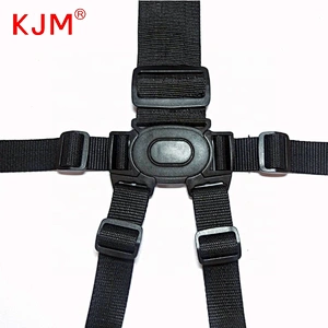 Durable Baby 3 Point Harness Seat Belt Nylon Safety Strap Buckles for Baby