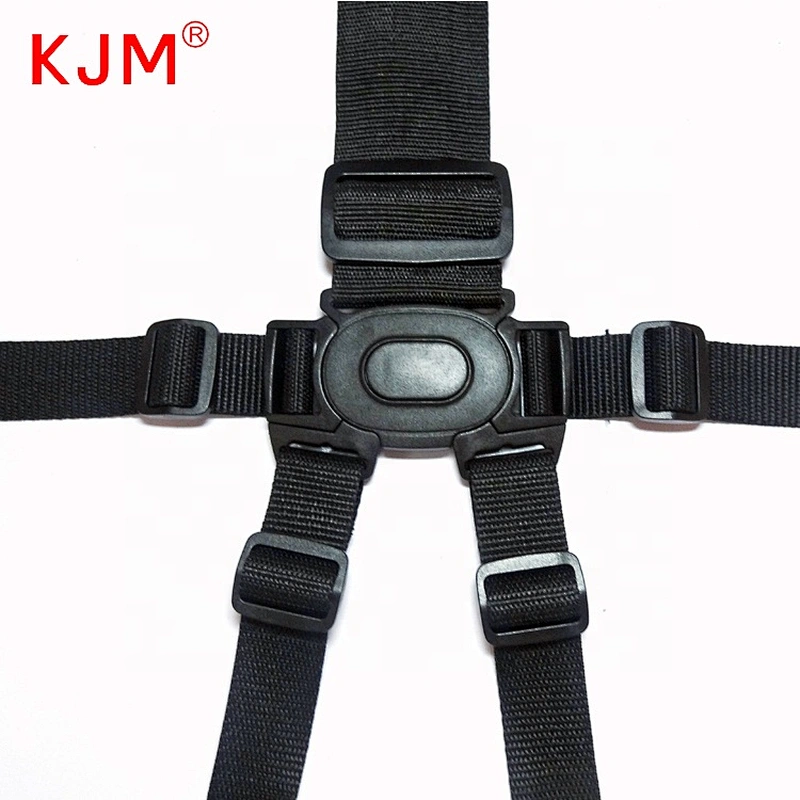Durable Baby 3 Point Harness Seat Belt Nylon Safety Strap Buckles for Baby