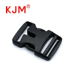KJM Adjustable Shoulder Strap Side Release Plastic Buckle for Camping Hiking Backpack