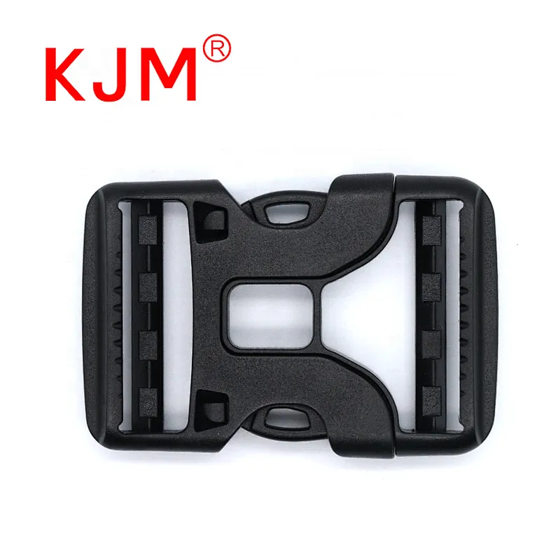 Fashion plastic bag buckle dual adjust buckle luggage plastic buckle