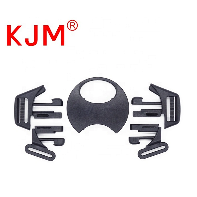 KJM Customized Logo 5 Point Harness Side Release Buckle for Stroller