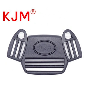 KJM Customized 5 ways Plastic Center Quick Release Breakaway Buckle for Baby Stroller
