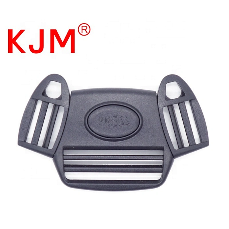KJM Customized 5 ways Plastic Center Quick Release Breakaway Buckle for Baby Stroller