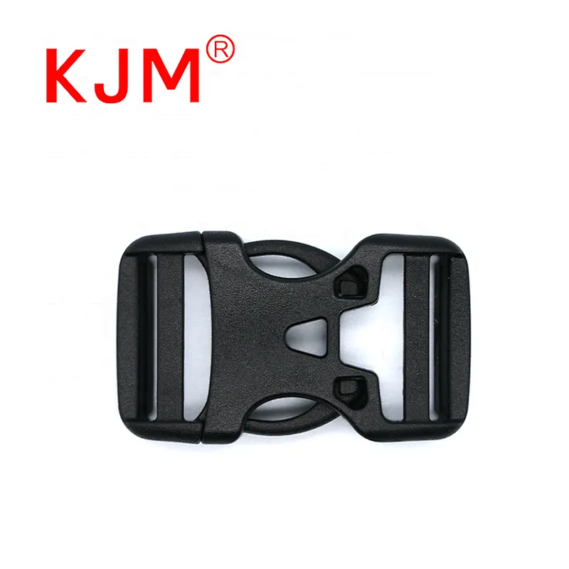 Adjustable strap plastic side release buckles for backpack camera bag