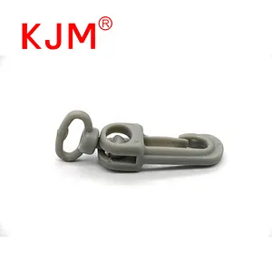 KJM hot sale durable POM plastic mini swivel snap hook for camera bag backpack suitcase
