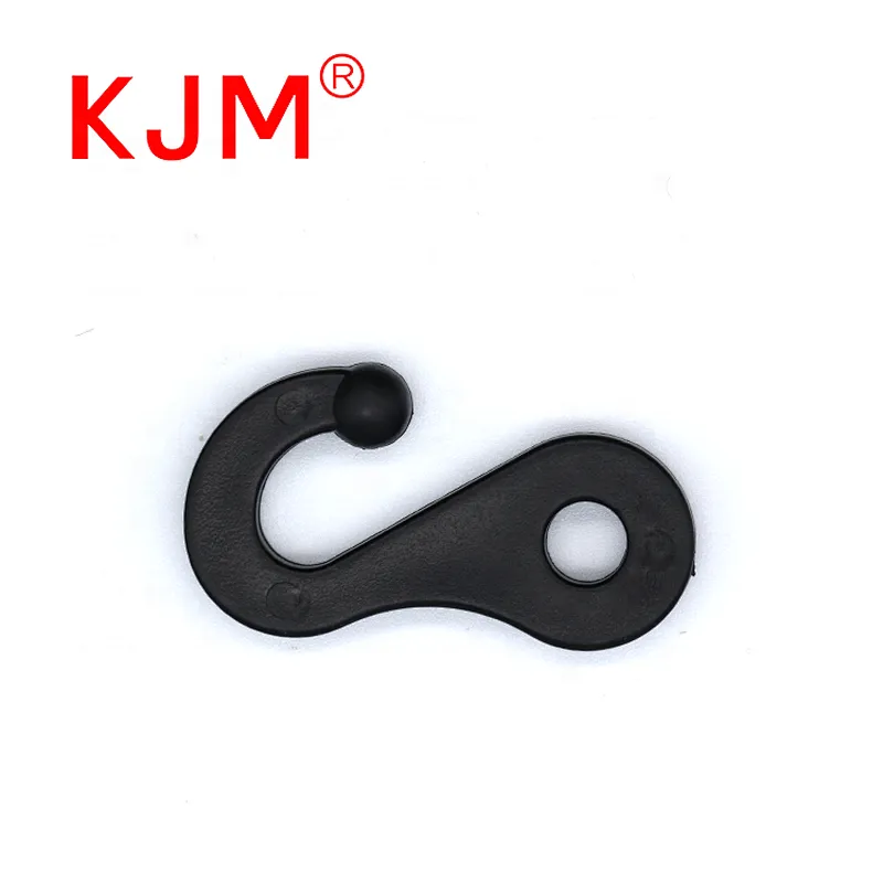 KJM In Stock Garment Accessories Plastic J Shape Hook for Hanging