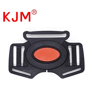 KJM 5 Way Adjustable Harness Belt Quick Release Buckle 25 mm Plastic Clip for Baby Carriage