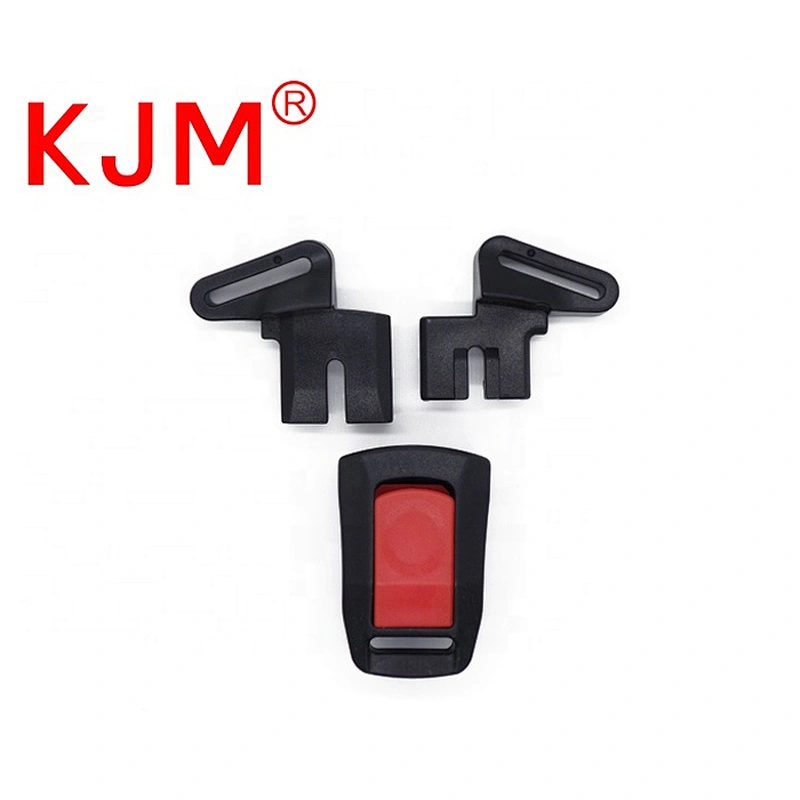 POM wholesale plastic car seat safety belt baby center release buckle