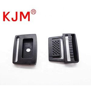 High Quality Light Black Plastic Quick Front Release Buckle for Luggage