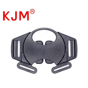 KJM Customized Logo 5 Point Harness Side Release Buckle for Stroller